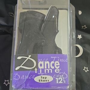 Dance Time Youth Tap Shoes Black Size 12.5 –‎ New in Box